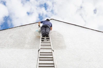 Peinture extérieure à Liez — façades et ravalement